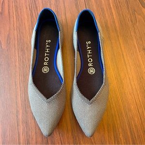 Rothy’s Points in Charcoal Birdseye